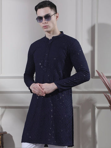 Men Embroidered Kurta