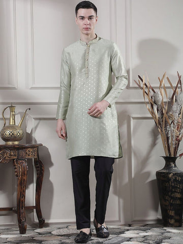 Men Regular Kurta with Trousers