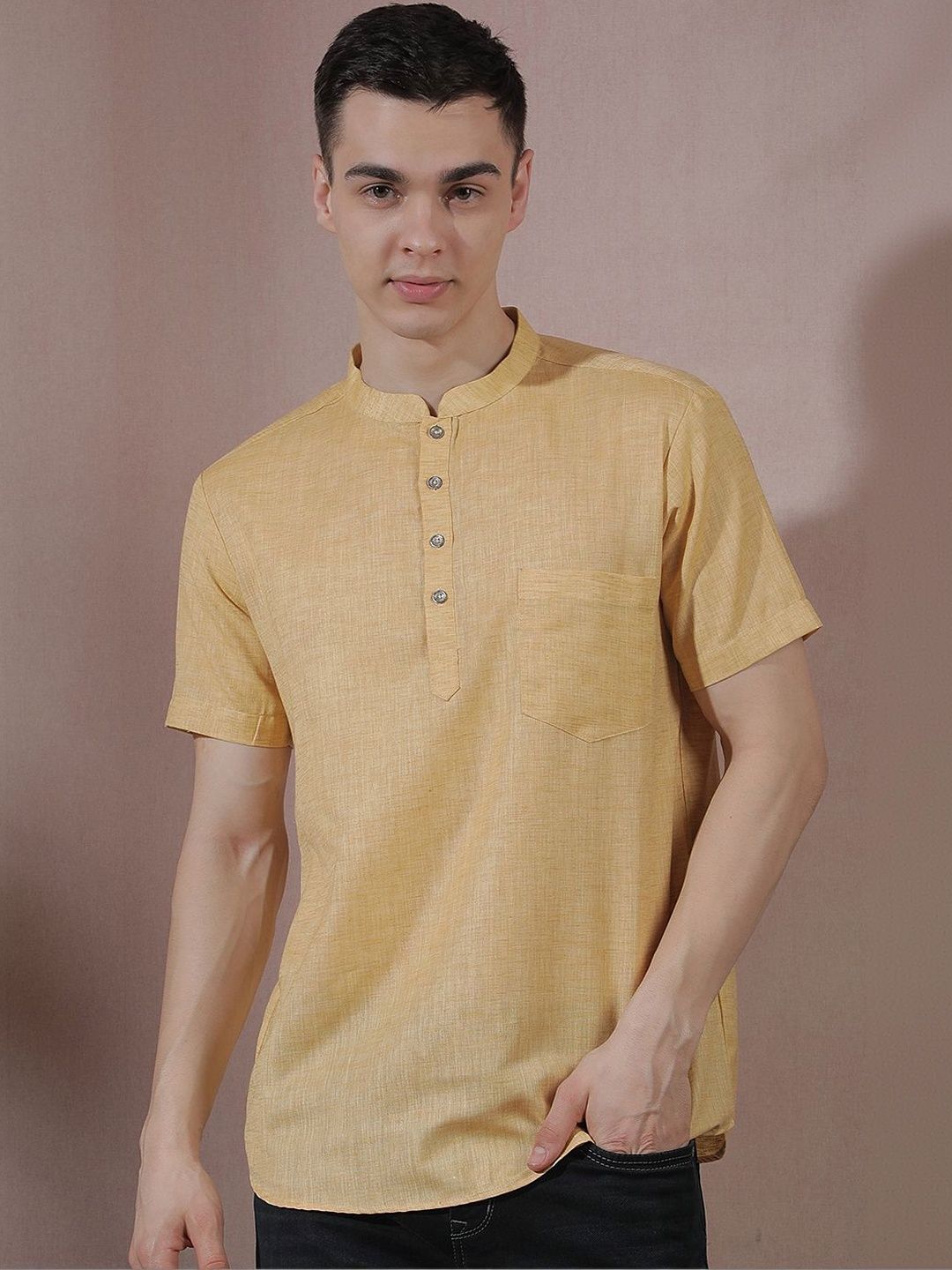 Men Striped Kurta