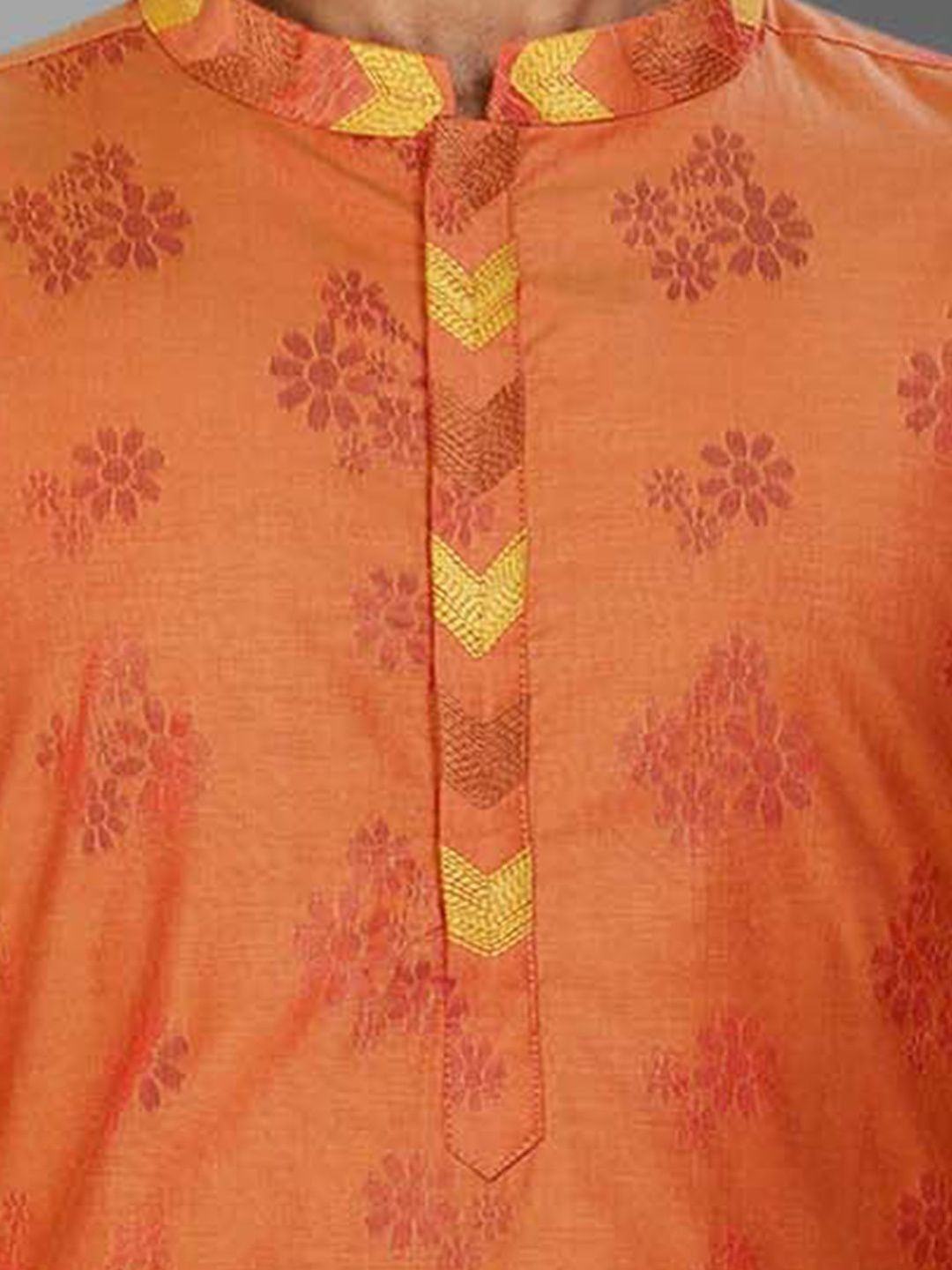 Men Jacquard Kurta
