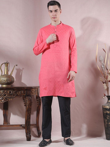 Men Regular Kurta with Trousers
