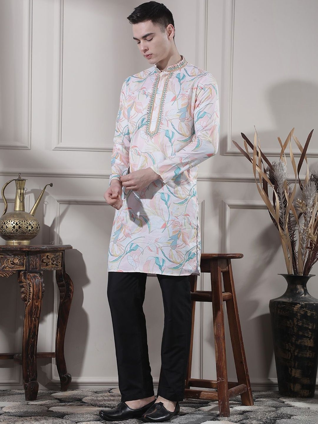 Men Ethnic Motifs Printed Kurta
