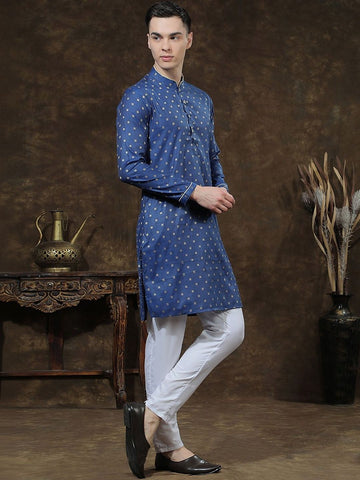Men Regular Kurta with Pyjamas