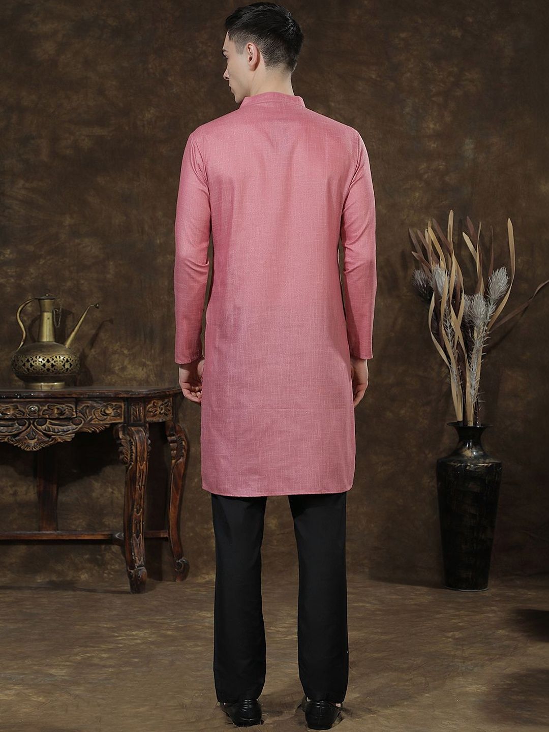 Men Khadi Khadi Kurta