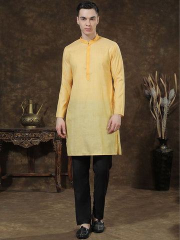Men Regular Kurta with Trousers