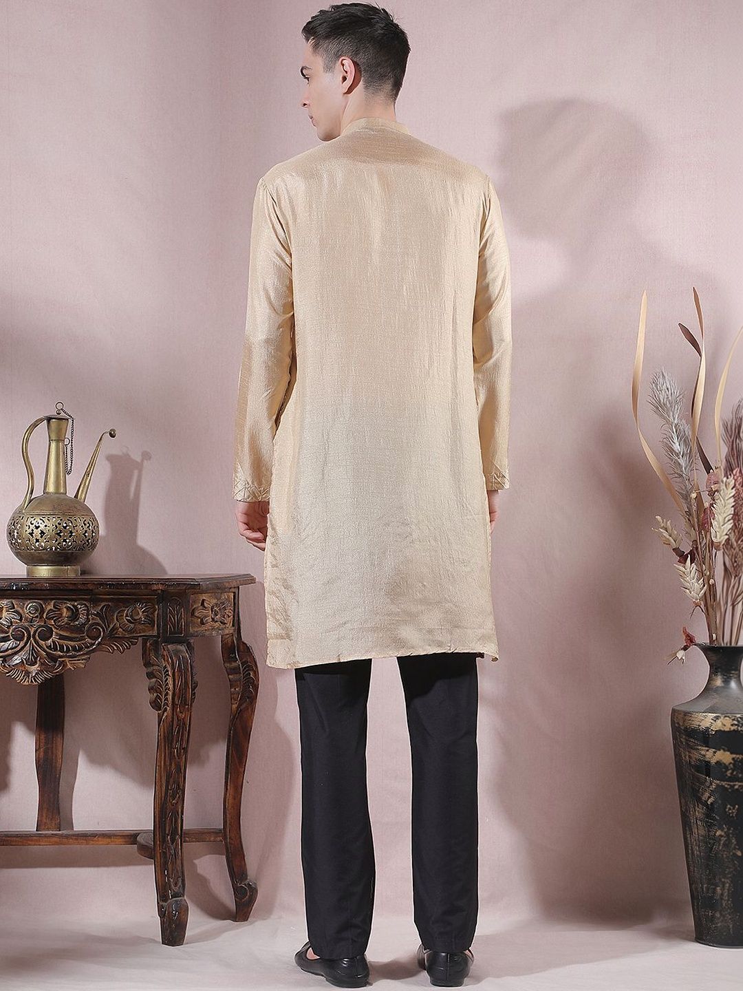 Men Regular Kurta with Trousers