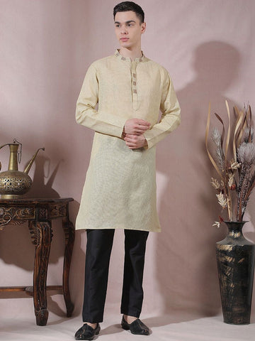 Men Regular Kurta with Trousers
