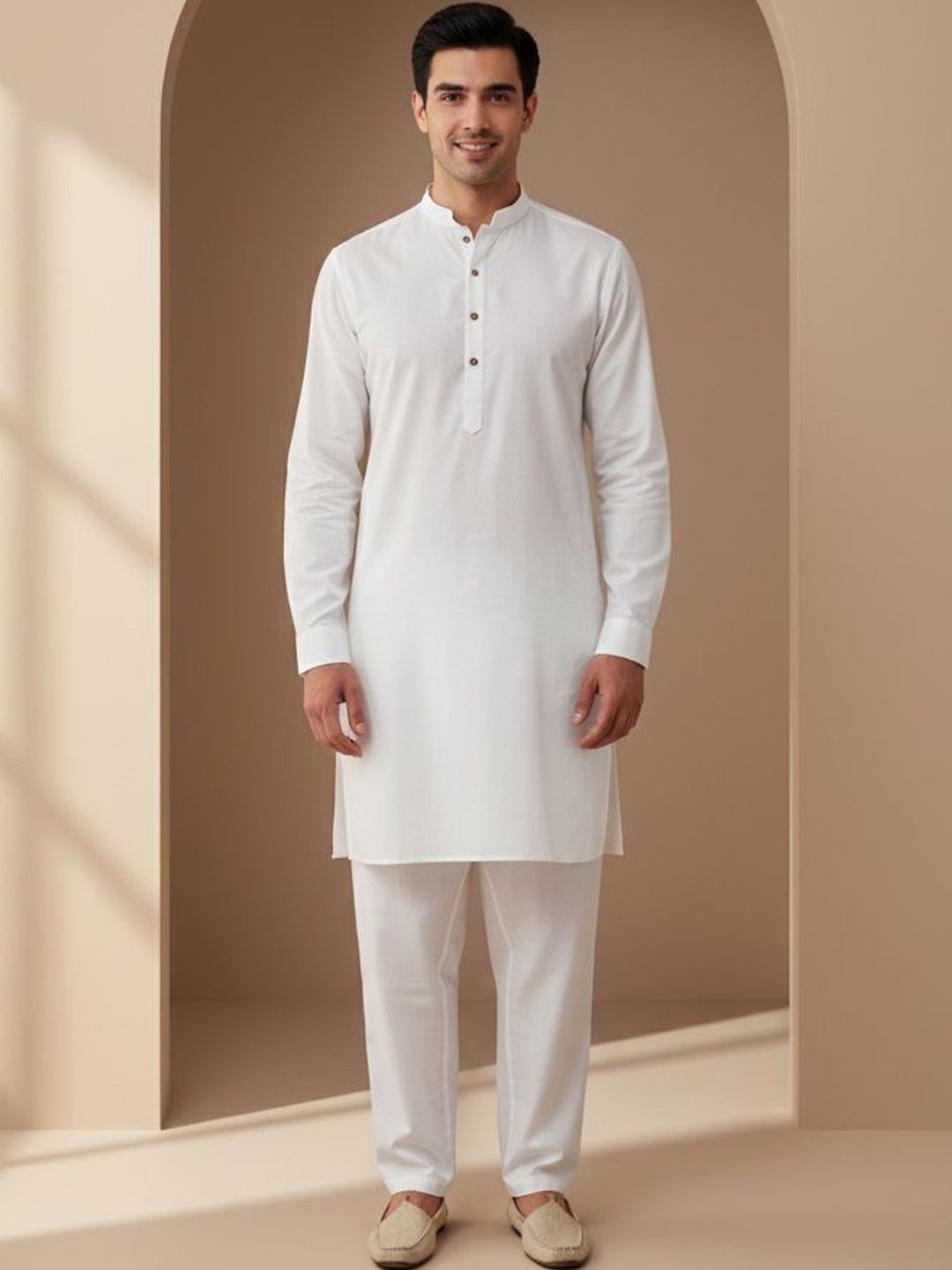 Men Regular Kurta with Pyjamas