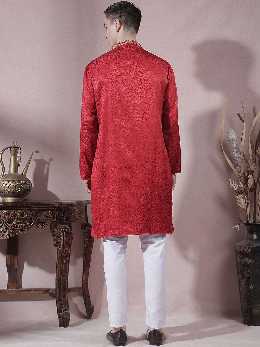 Men Regular Kurta with Trousers
