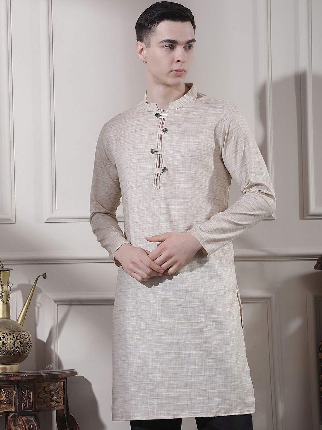 Men Khadi Kurta