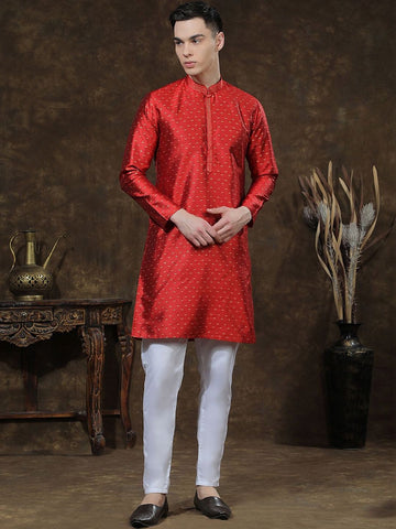Men Regular Kurta with Pyjamas