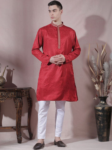 Men Regular Kurta with Trousers