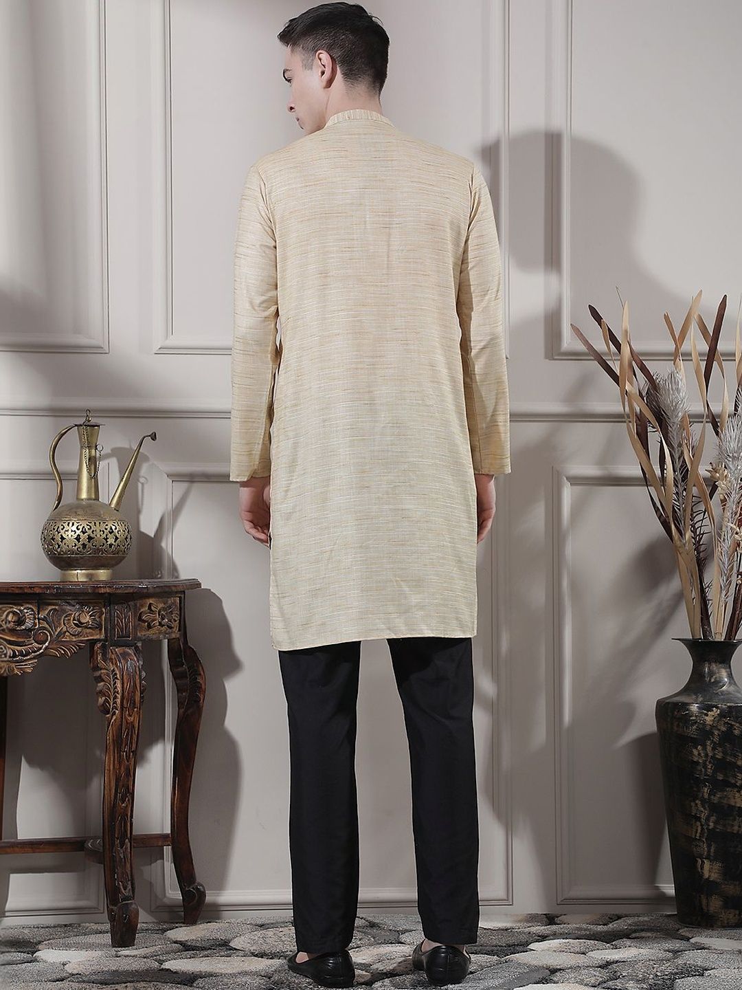 Men Regular Kurta with Trousers