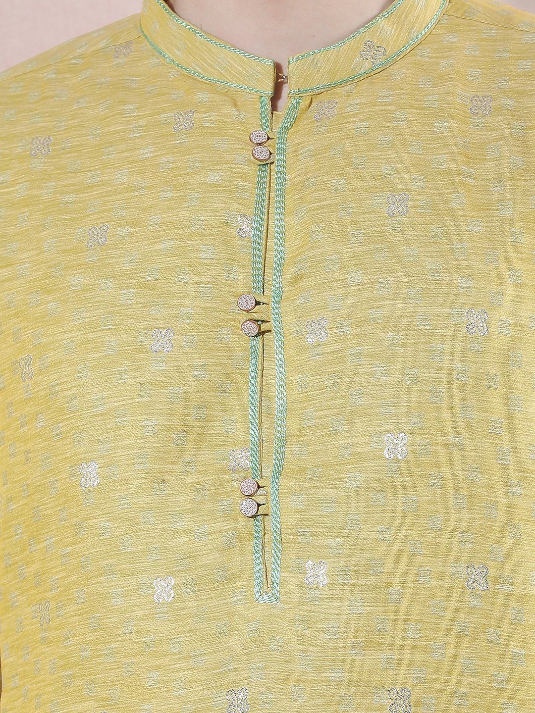 Men Jacquard Kurta