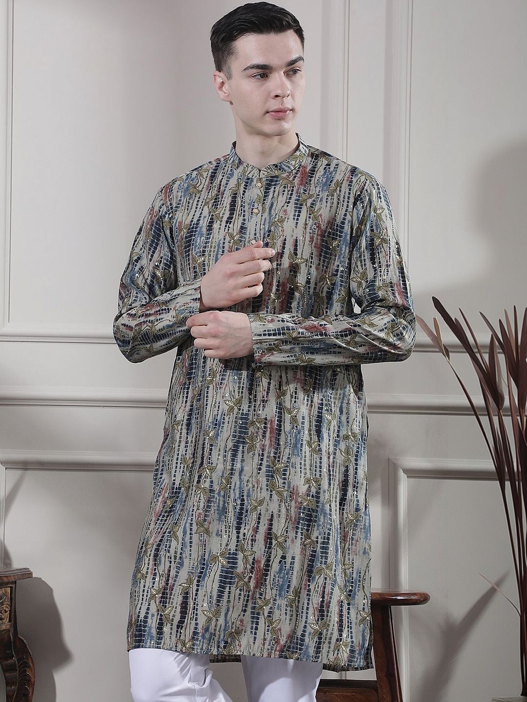 Men Printed Kurta