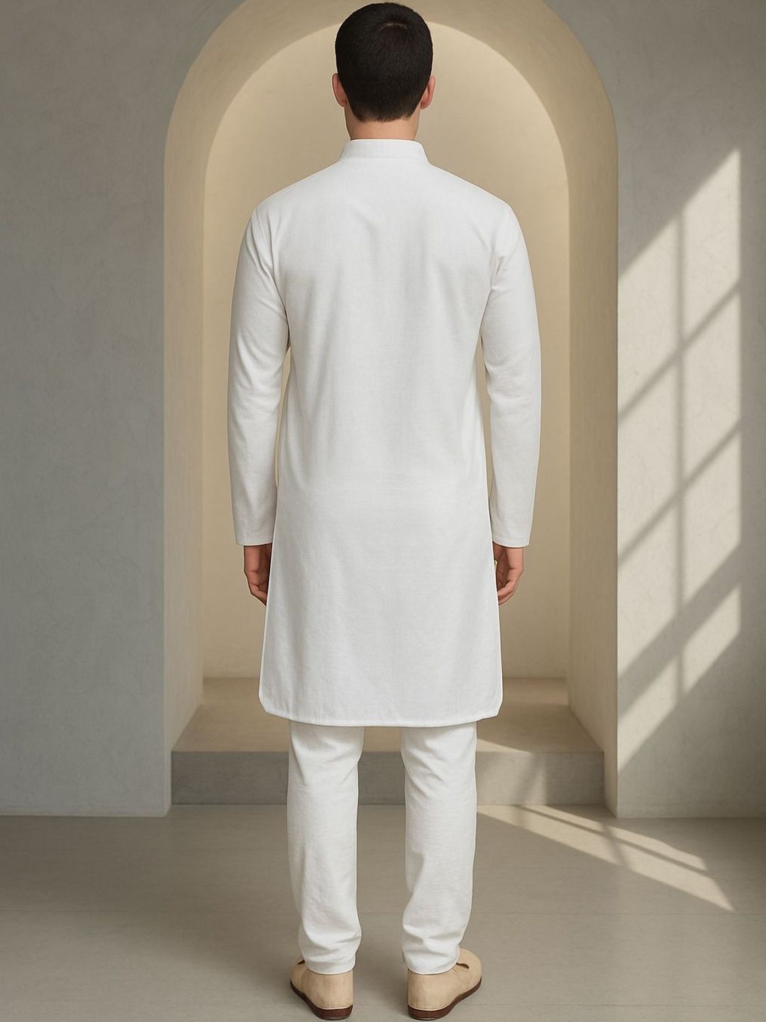 Men Regular Pure Cotton Kurta with Pyjamas