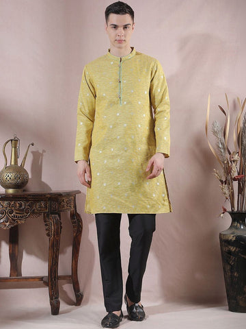 Men Ethnic Motifs Regular Kurta with Trousers