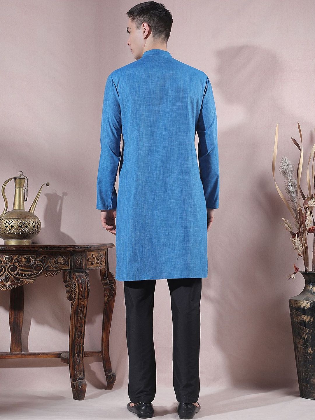 Men Regular Kurta with Trousers