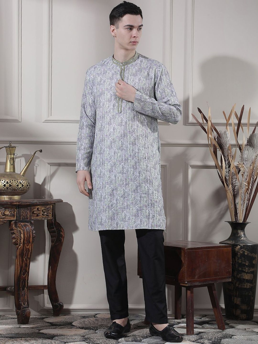 Men Printed Kurta