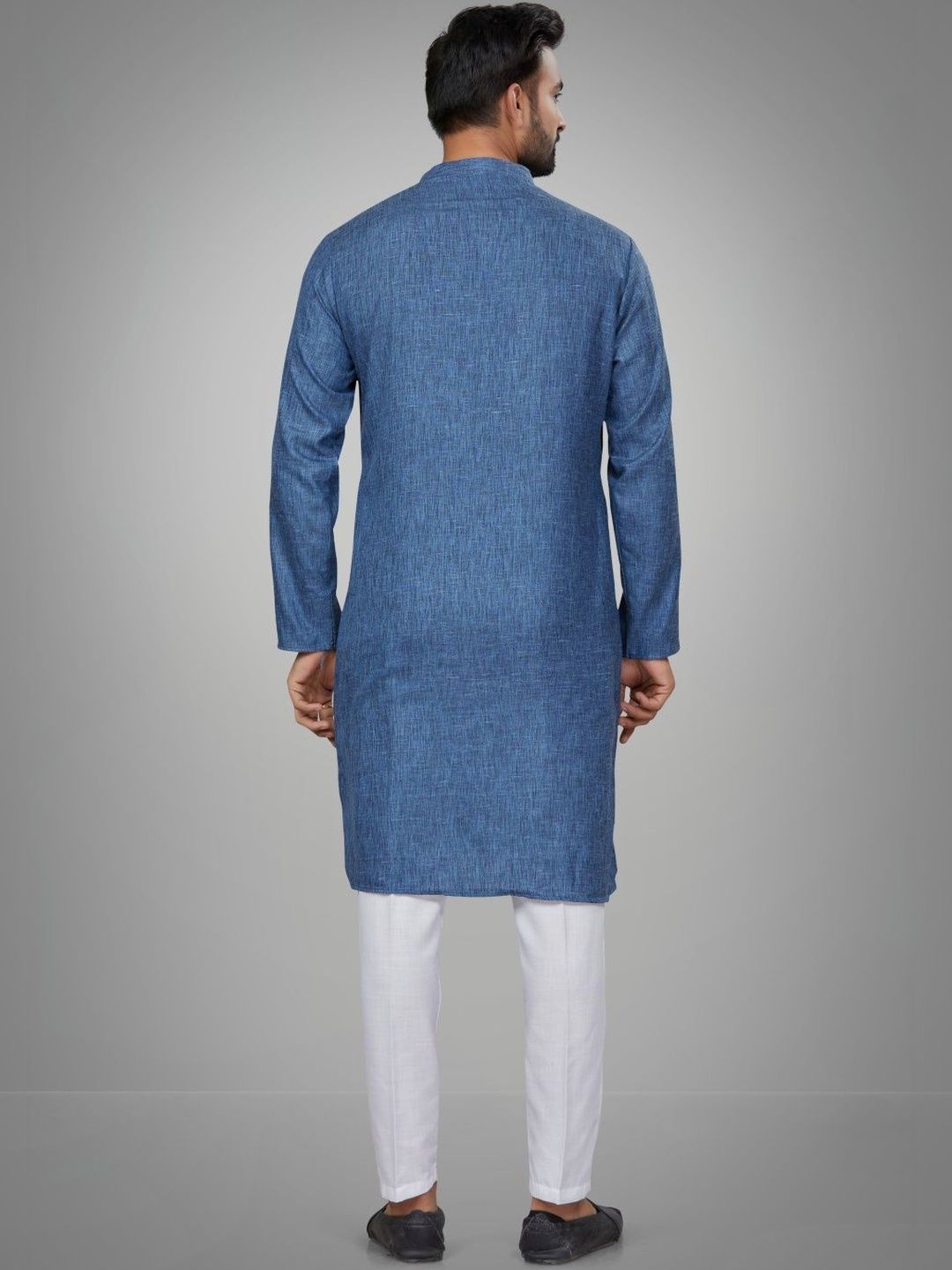 Men Regular Pure Cotton Kurta with Trousers