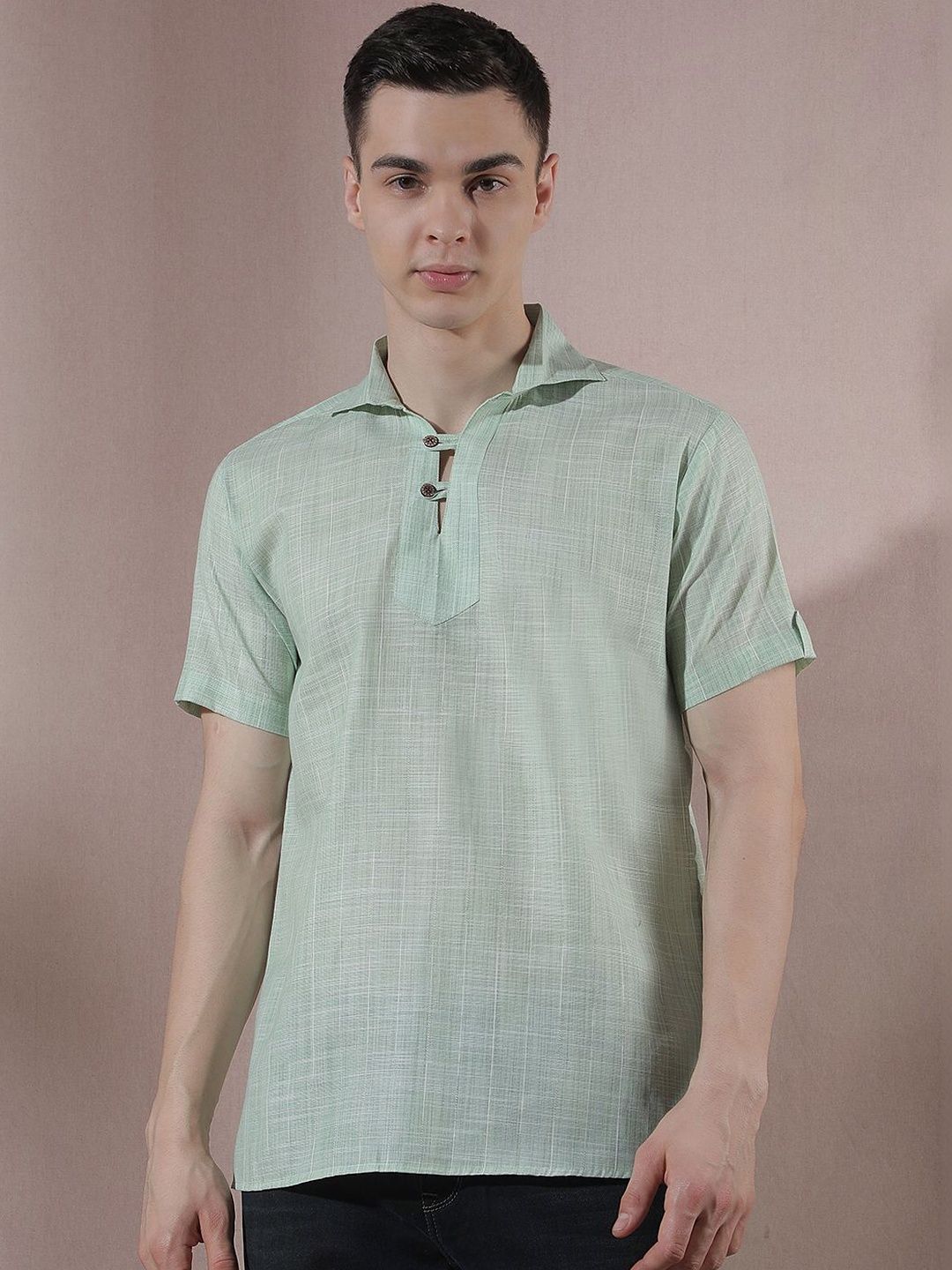 Men Striped Kurta