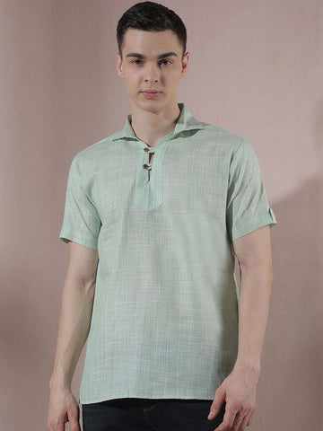 Men Striped Kurta