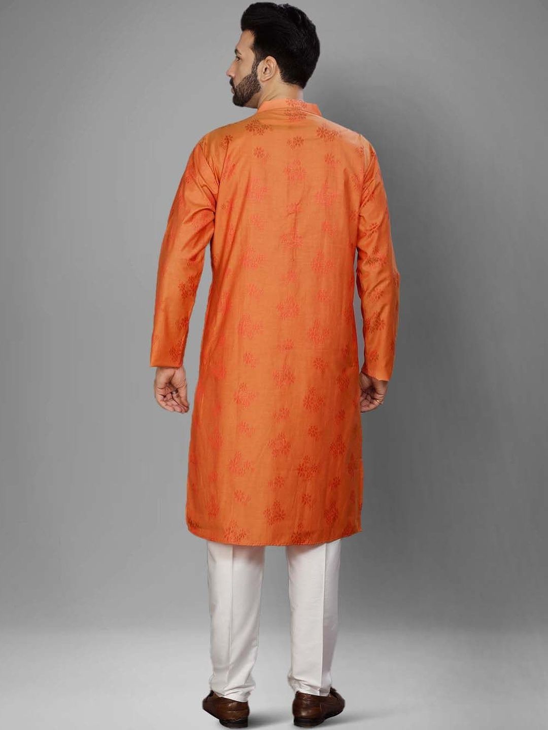 Men Jacquard Kurta