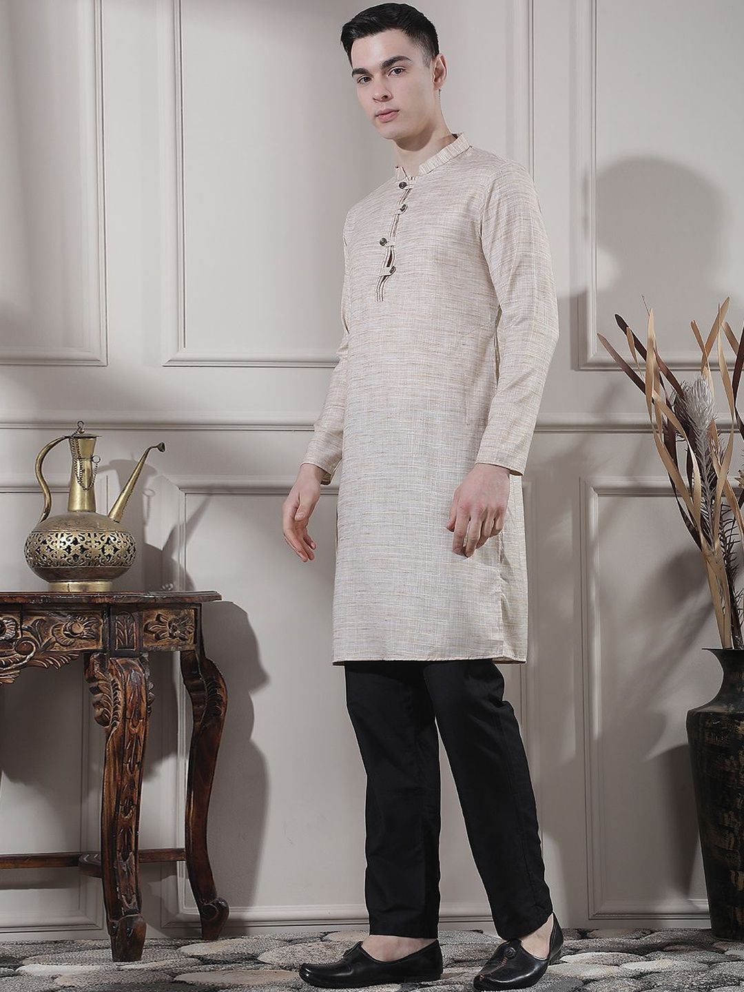 Men Khadi Kurta