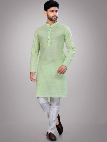 Self Design Straight Kurta & Pyjamas