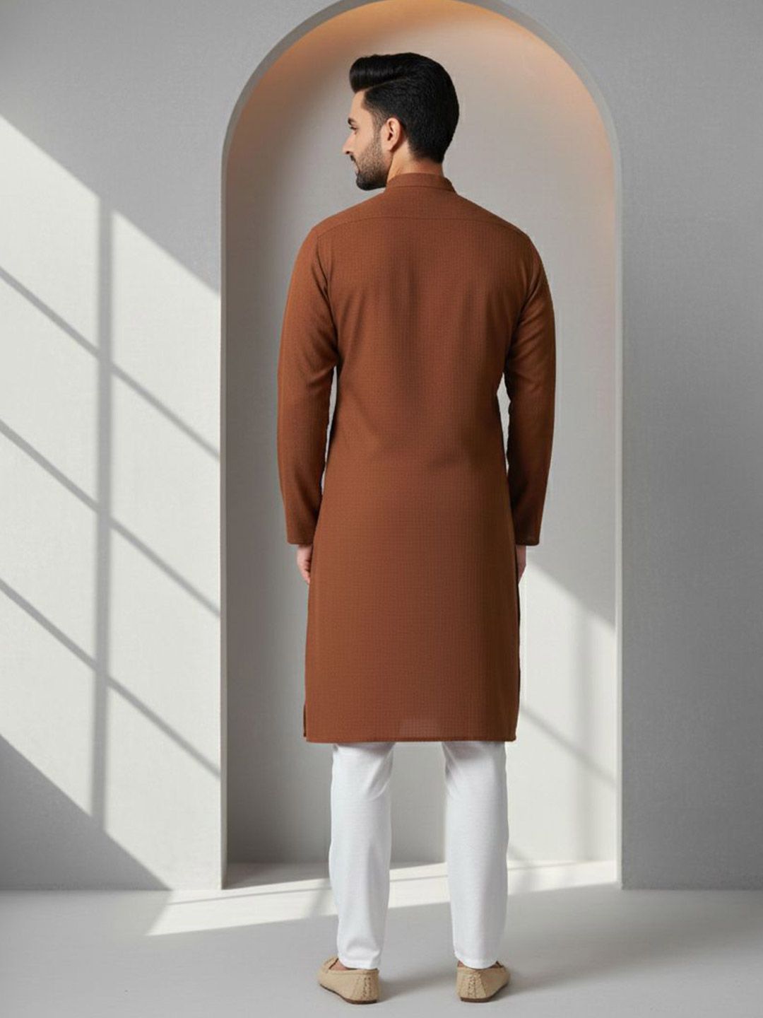 Men Thread Work Kurta