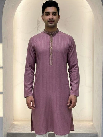 Men Thread Work Kurta