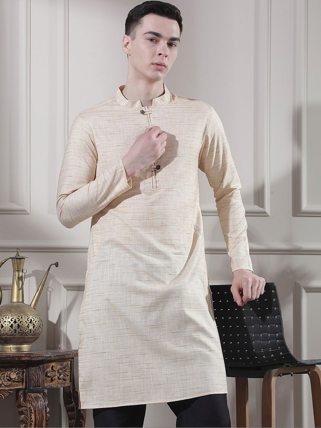 Men Khadi Kurta