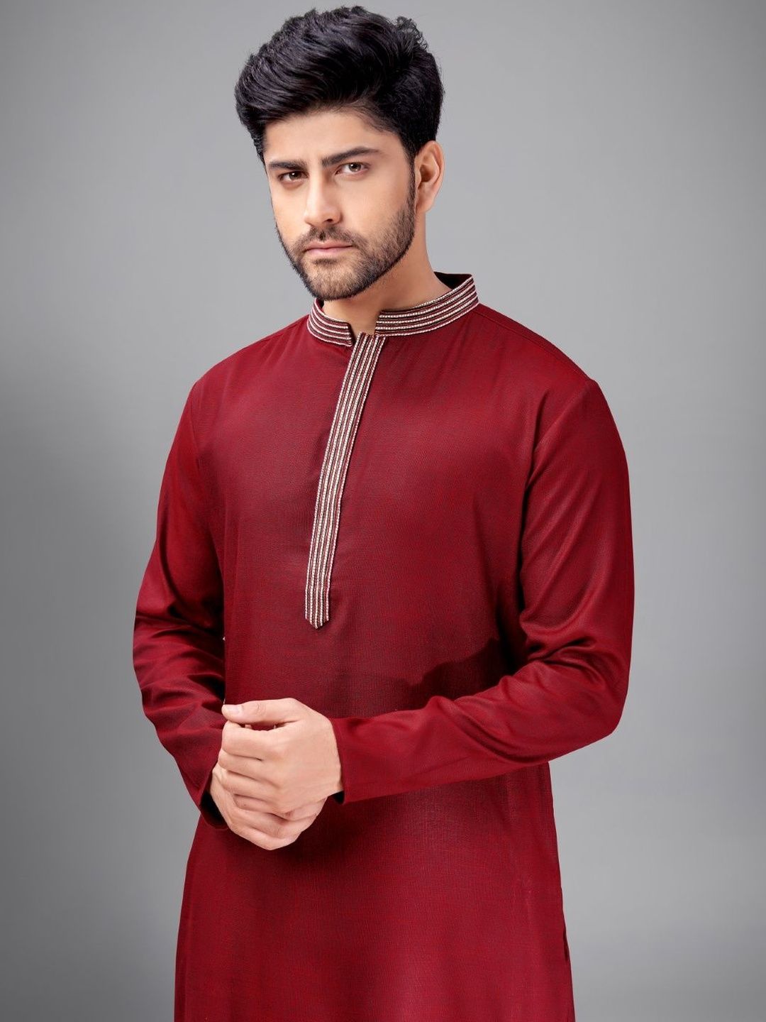 Men Regular Pure Cotton Kurta with Pyjamas