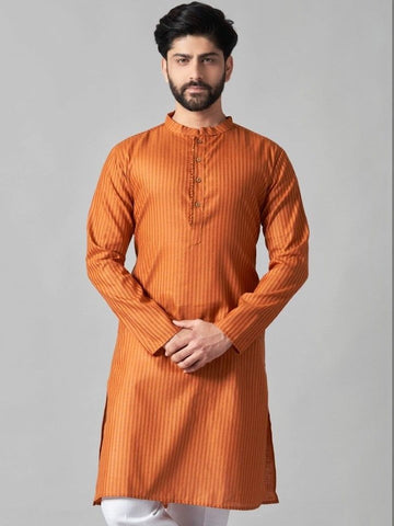 Men Striped Kurta