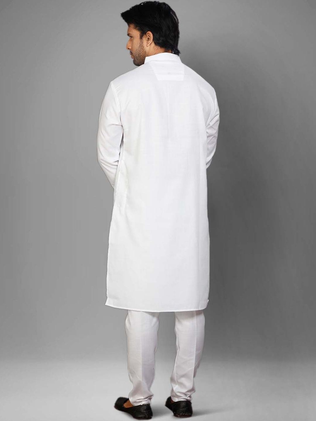 Men Embroidered Regular Thread Work Pure Cotton Kurta with Trousers