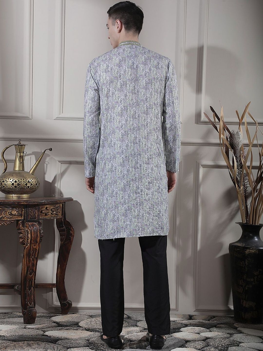 Men Printed Kurta