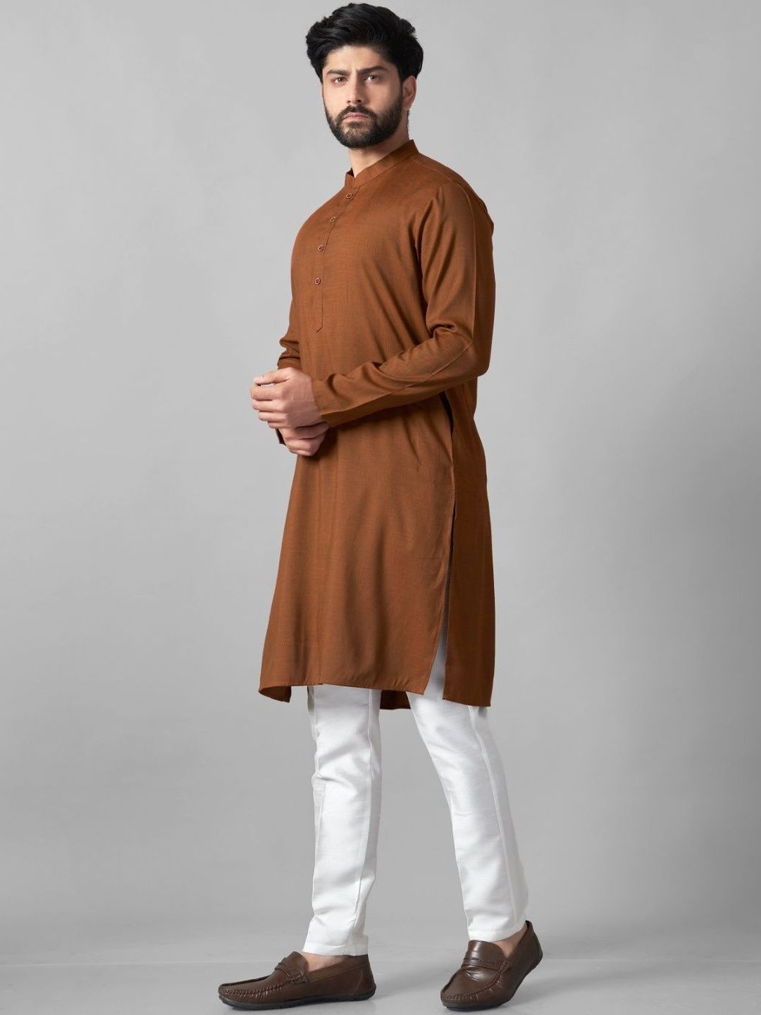 Men Regular Pure Cotton Kurta with Pyjamas