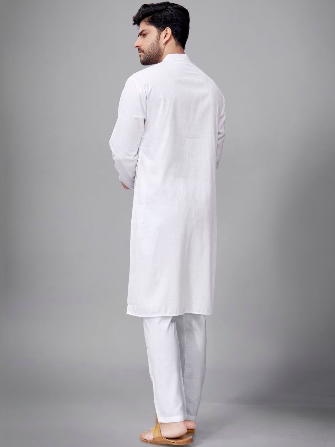 Men Ethnic Motifs Embroidered Regular Thread Work Kurta with Pyjamas