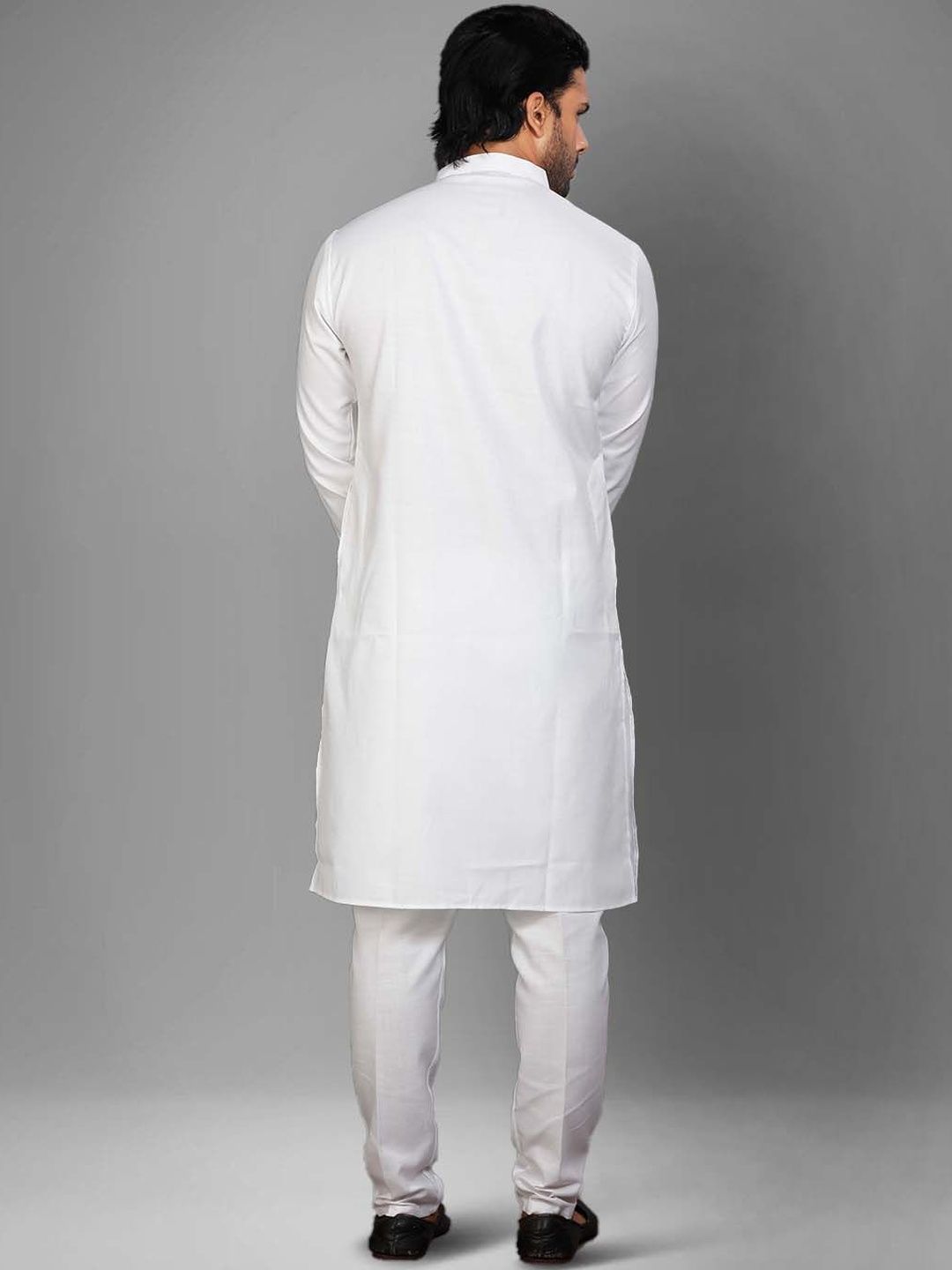 Men Ethnic Motifs Embroidered Regular Thread Work Kurta with Pyjamas