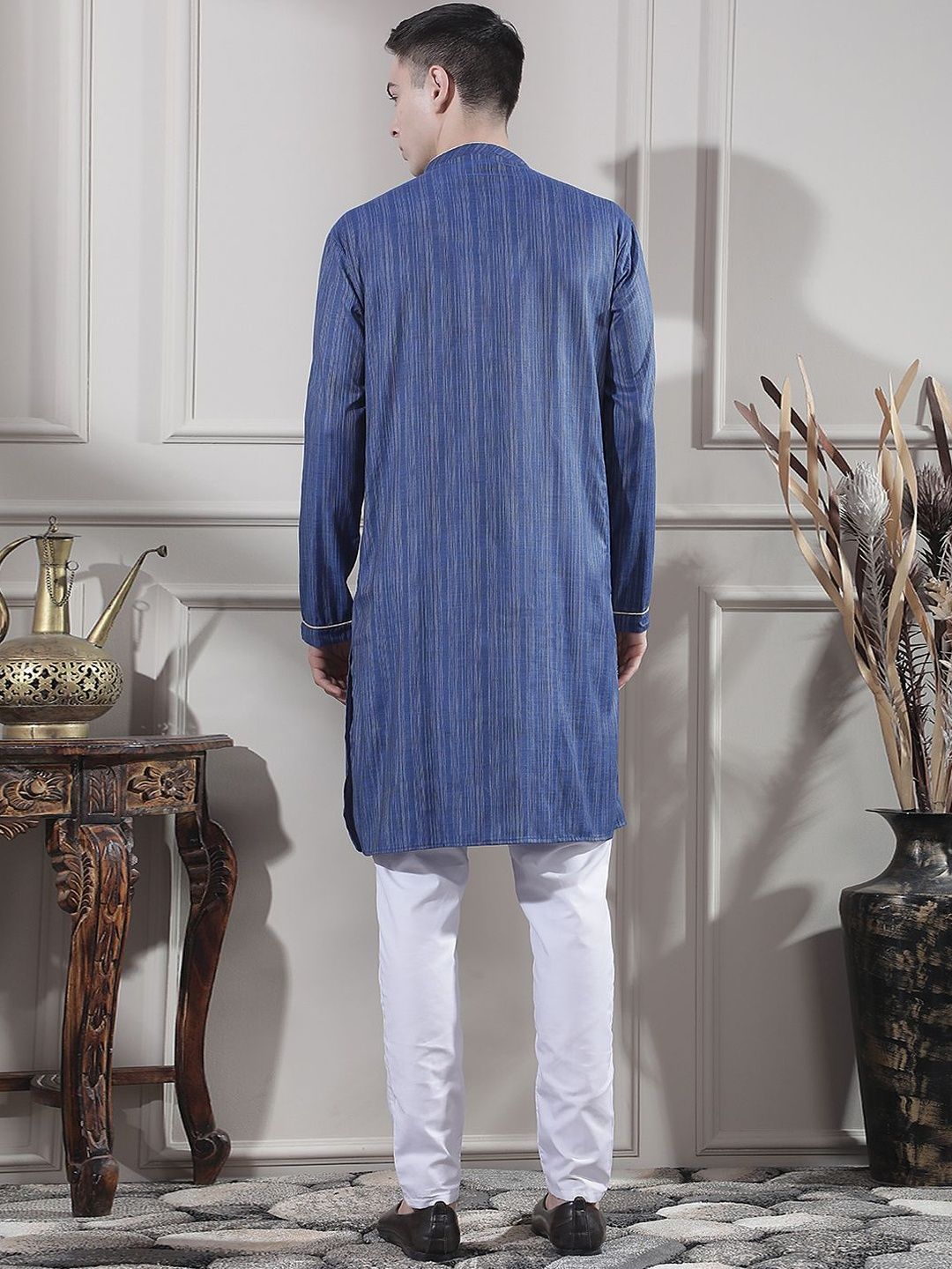 Men Regular Kurta with Trousers
