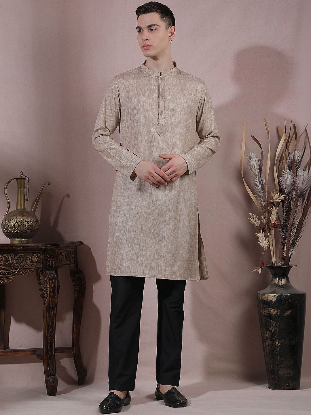 Men Regular Kurta with Pyjamas