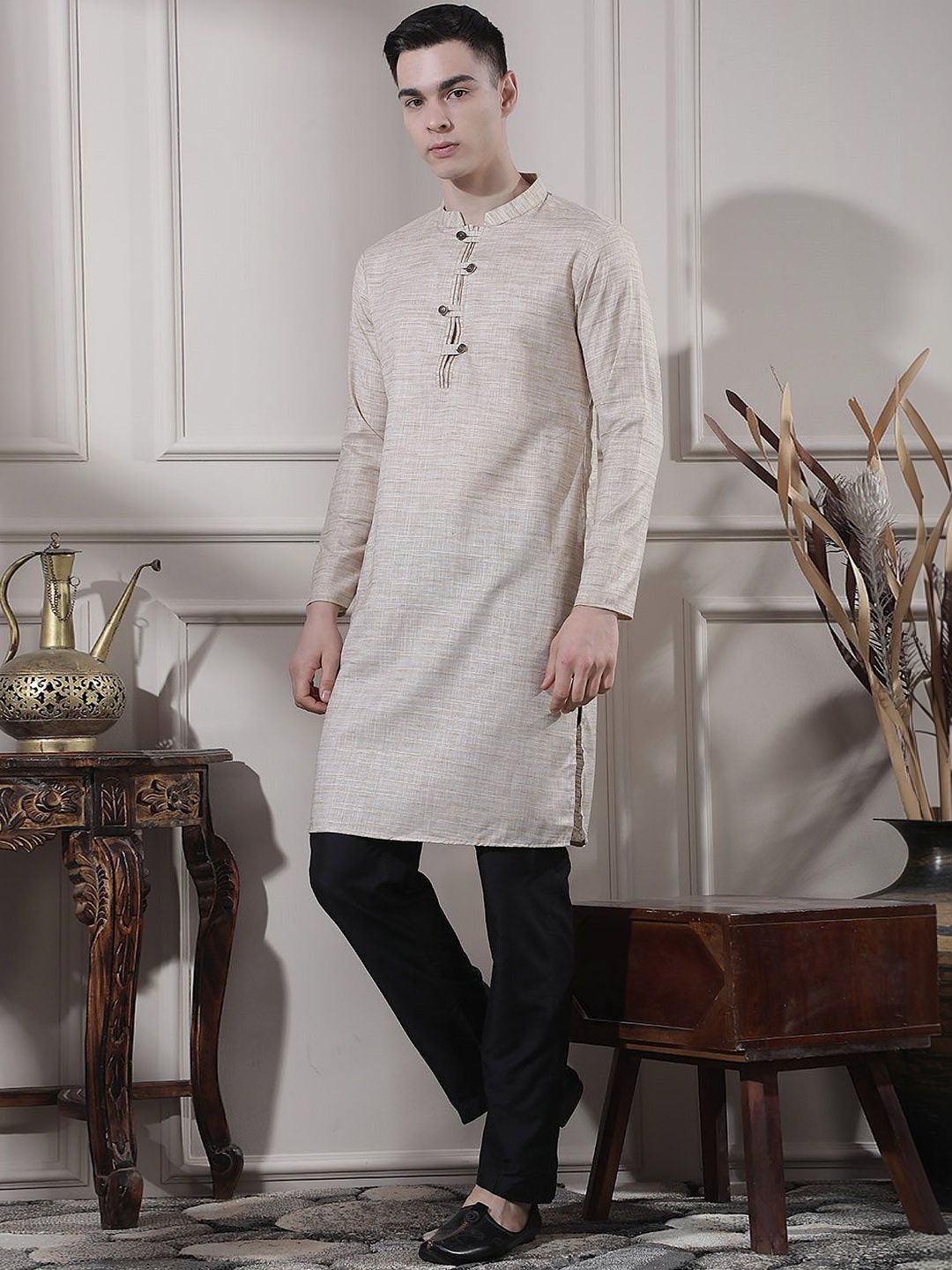 Men Khadi Kurta