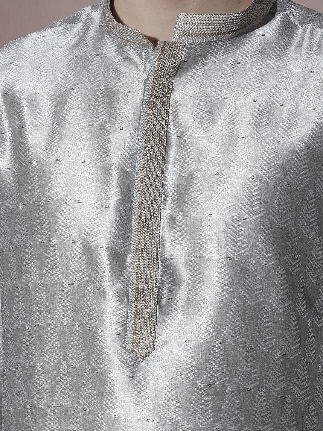 Men Jacquard Kurta
