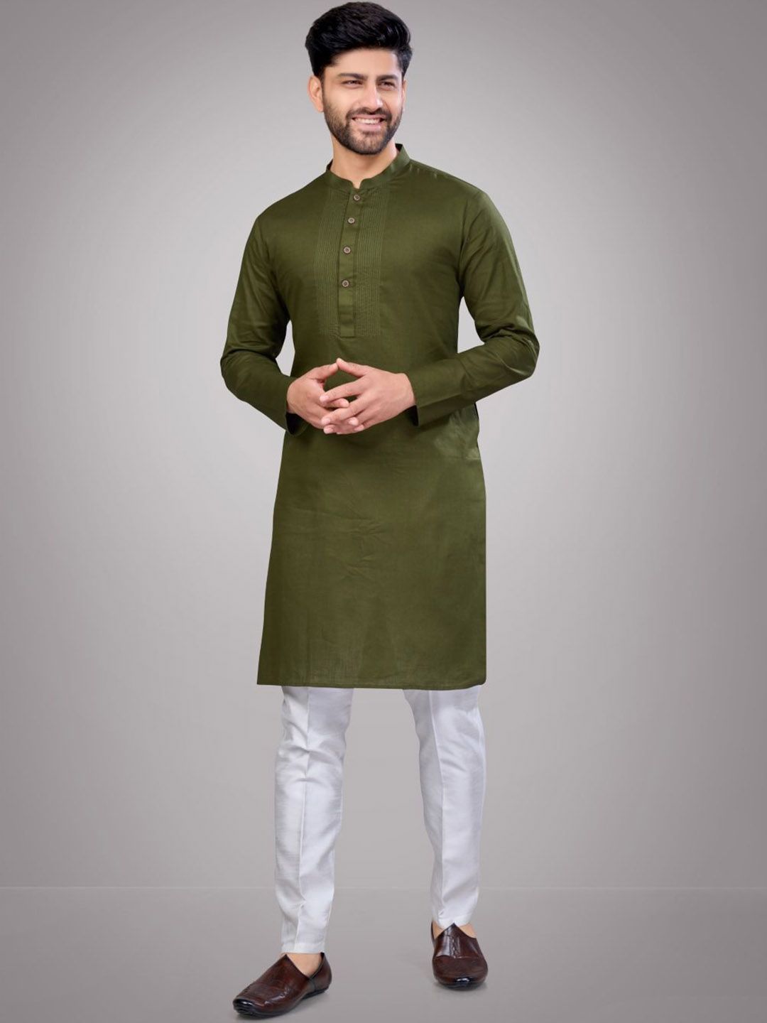 Men Regular Kurta with Pyjamas