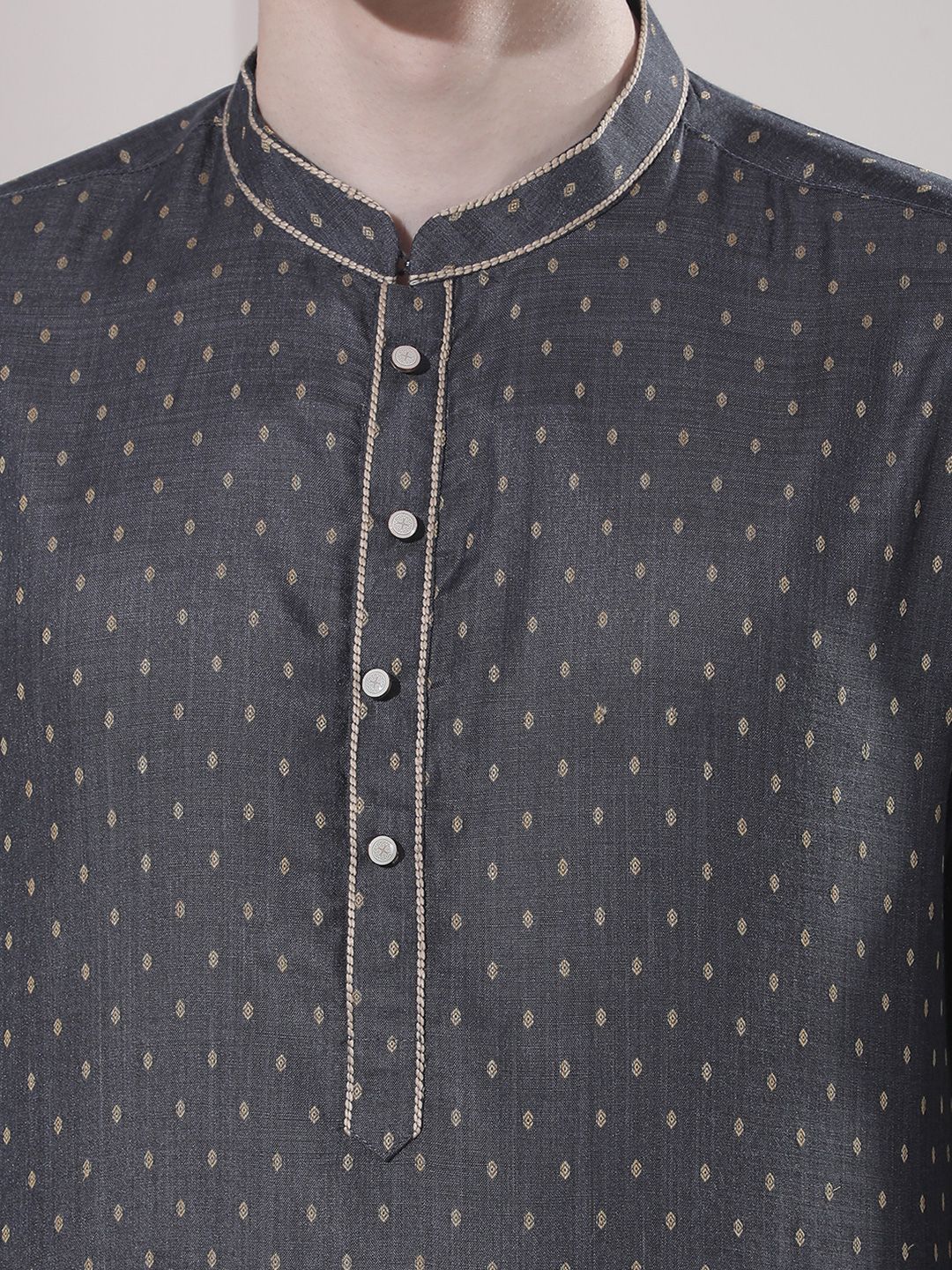 Men Ethnic Motifs Printed Regular Kurta with Trousers
