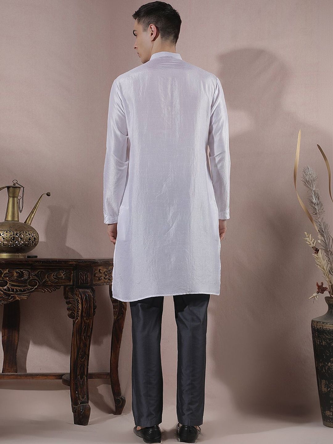 Men Regular Kurta with Trousers