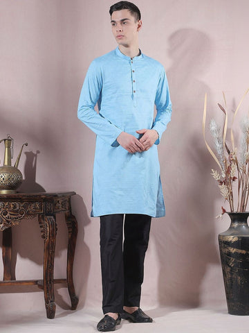 Men Regular Kurta with Trousers