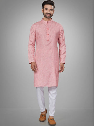 Men Regular Pure Cotton Kurta with Trousers