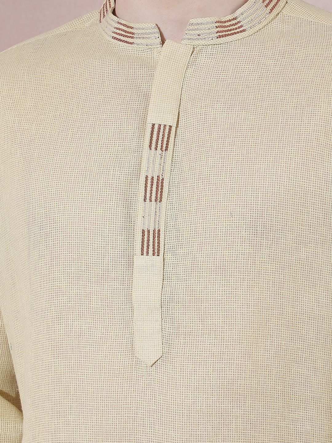 Men Regular Kurta with Trousers