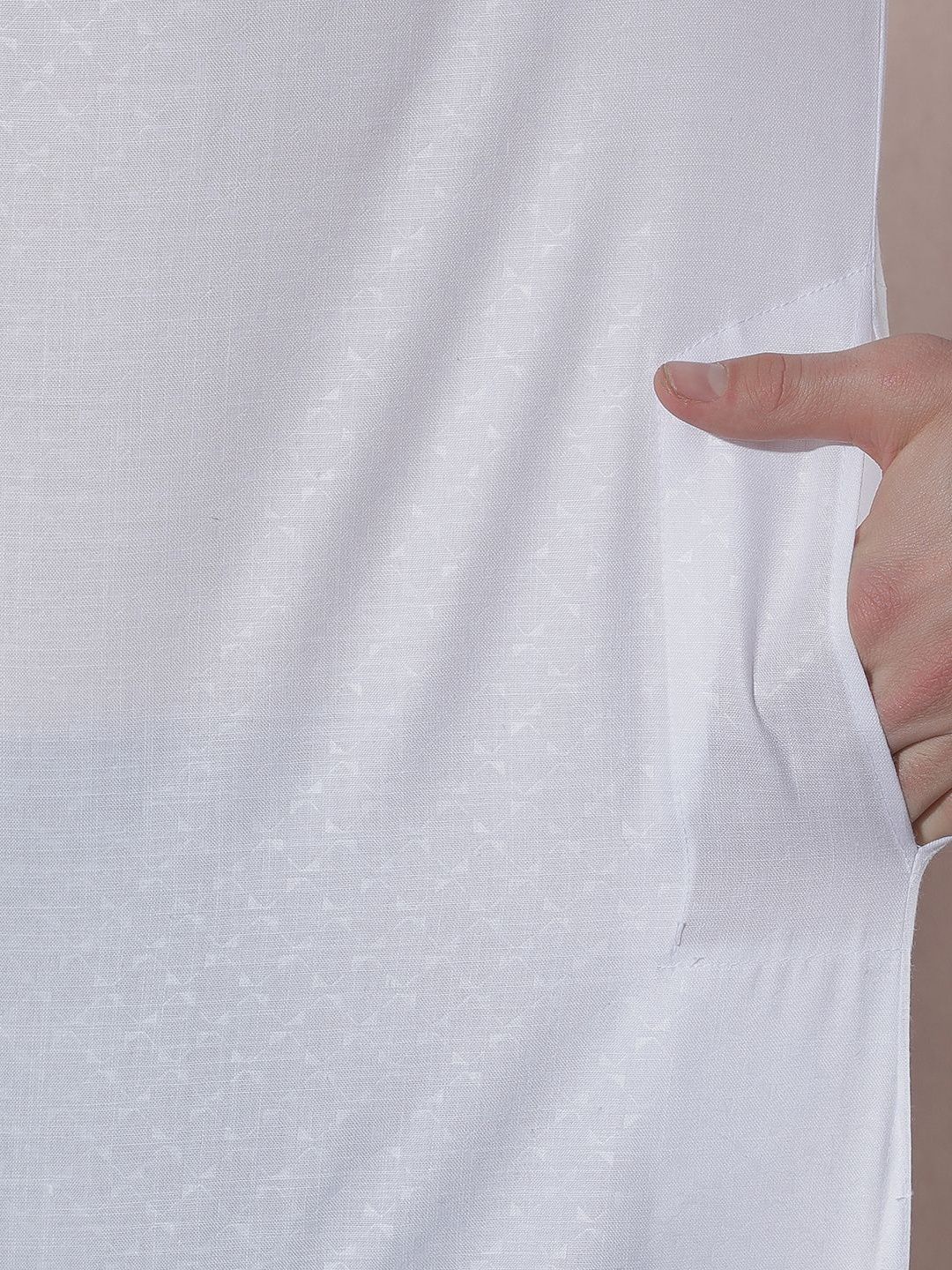 Men Regular Thread Work Kurta with Trousers